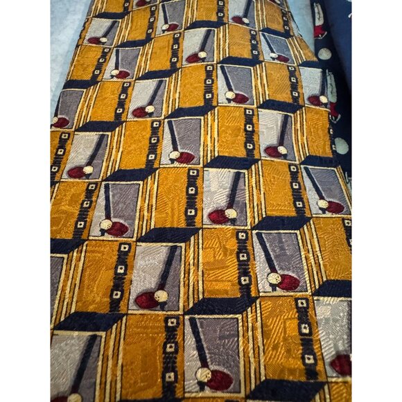 Set of 5 Golf-Themed Silk Ties – Perfect Father’s Day Gift! - Picture 10 of 16